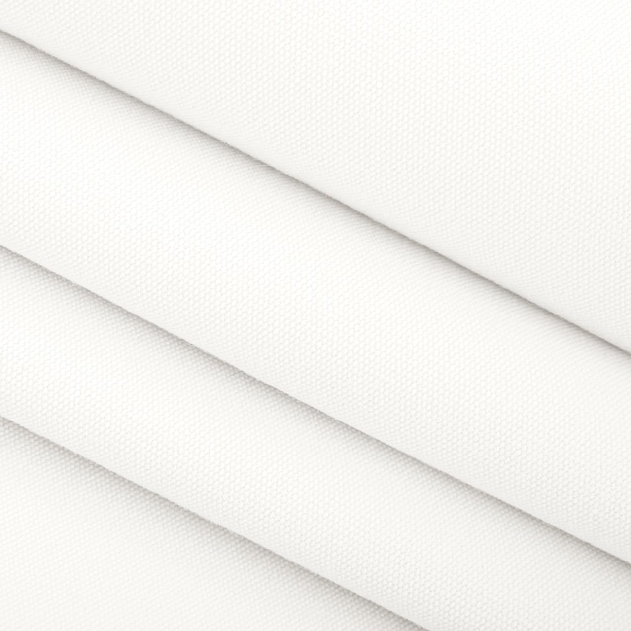 RSH Décor Sunbrella Jumbo Neck Roll Bolster Pillows – Set of 2 | 24” x 8” | Outdoor Throw Pillows for Patio Furniture, Porch, Deck, or Poolside Chairs | Waterproof & Fade-Resistant | Canvas White