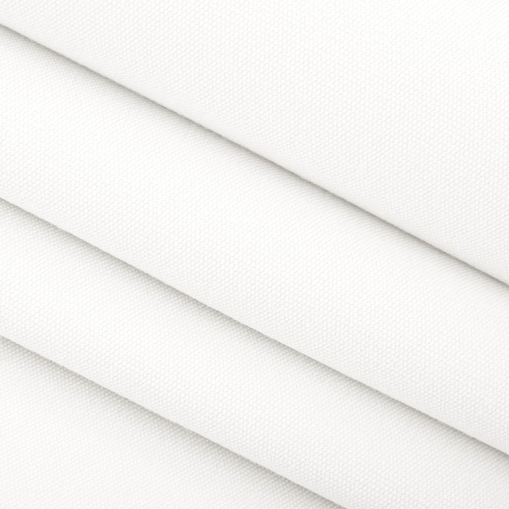 RSH Décor Sunbrella Jumbo Neck Roll Bolster Pillows – Set of 2 | 24” x 8” | Outdoor Throw Pillows for Patio Furniture, Porch, Deck, or Poolside Chairs | Waterproof & Fade-Resistant | Canvas White